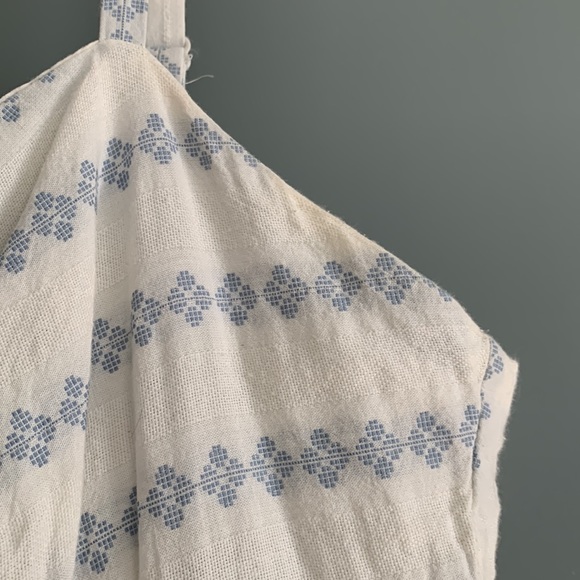 J. Crew White Cotton Sweetheart Dress - Picture 10 of 10